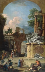 Tumba alegórica del primer duque de Devonshire, c.1725